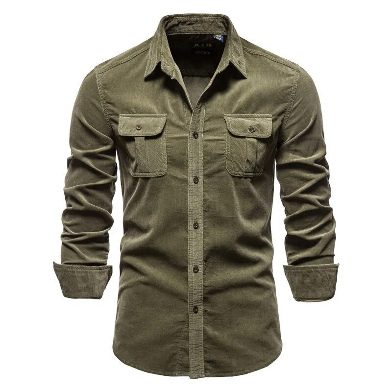 Vrijetijdsshirt | Casual corduroy shirt voor elk moment