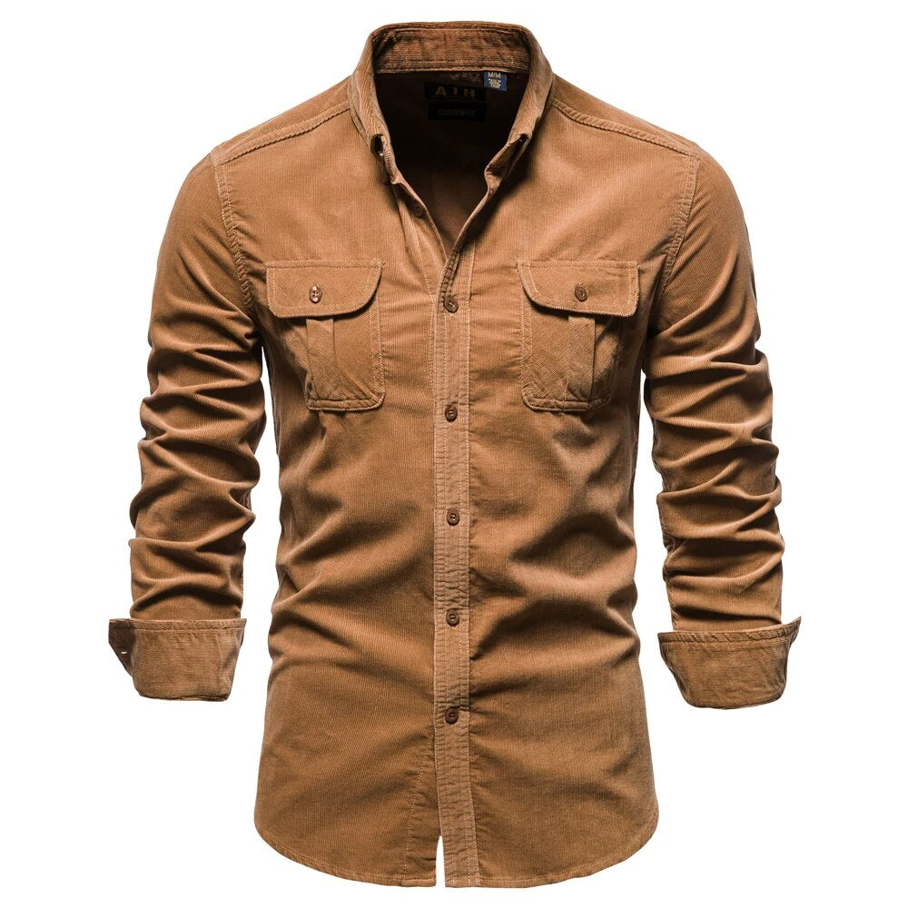 Vrijetijdsshirt | Casual corduroy shirt voor elk moment