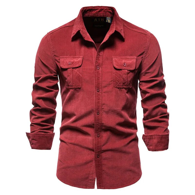 Vrijetijdsshirt | Casual corduroy shirt voor elk moment