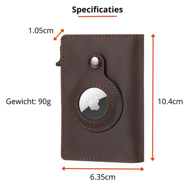 Portemonnee | Met de veilige en stijlvolle Apple AirTag-portemonnee kunt u gerust zijn