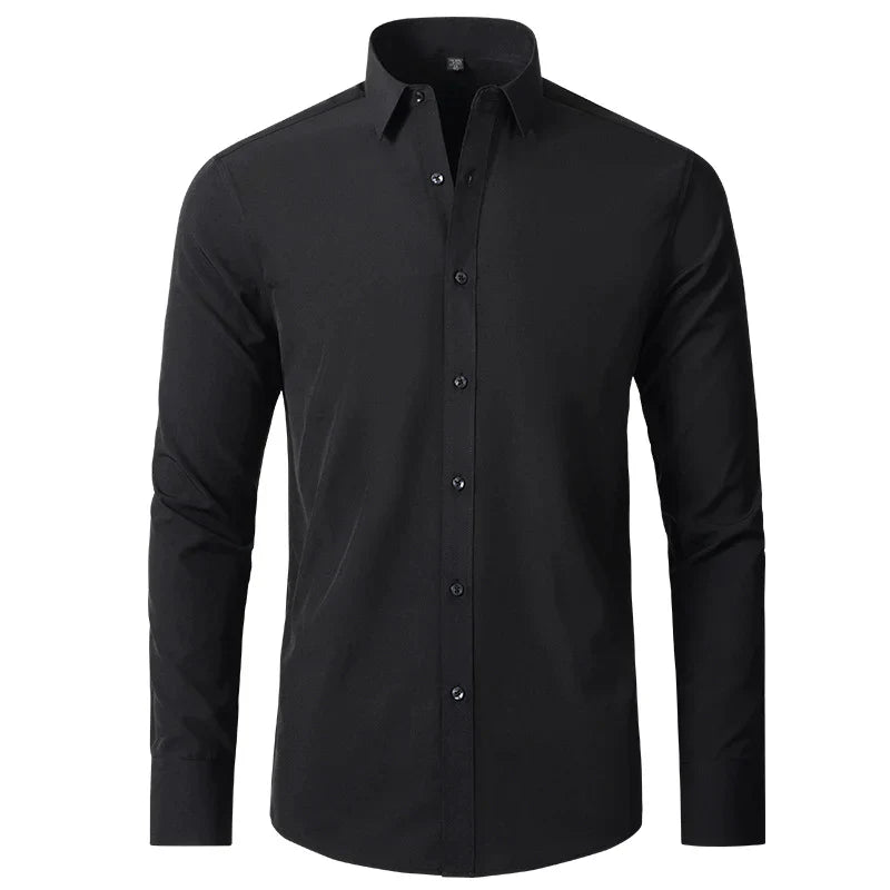 Egbert Glatt Shirt | Kreukvrij en stijlvol overhemd