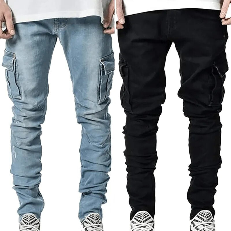 Cargo jeans | Het comfort van een cargobroek, de kwaliteit van een jeans!