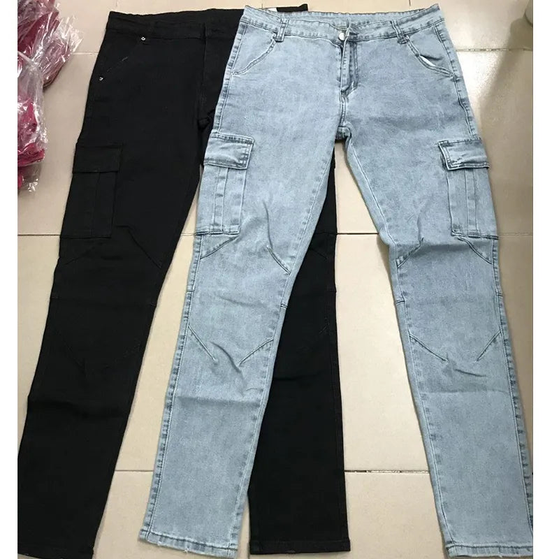 Cargo jeans | Het comfort van een cargobroek, de kwaliteit van een jeans!