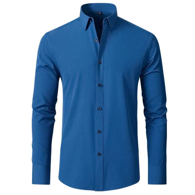 Egbert Glatt Shirt | Kreukvrij en stijlvol overhemd