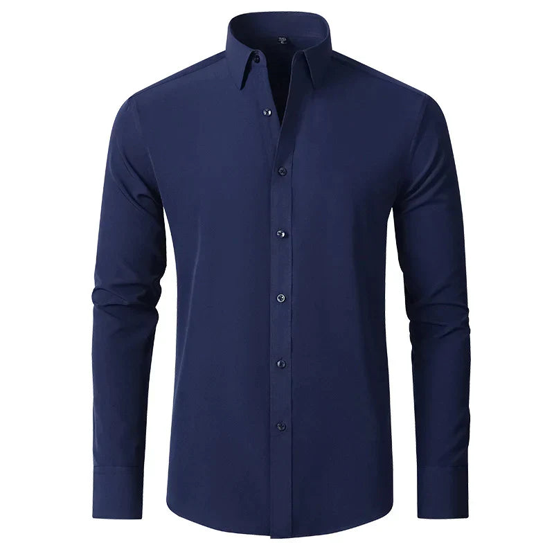 Egbert Glatt Shirt | Kreukvrij en stijlvol overhemd