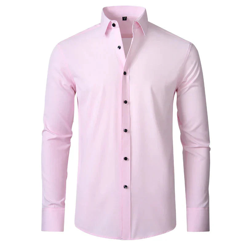 Egbert Glatt Shirt | Kreukvrij en stijlvol overhemd