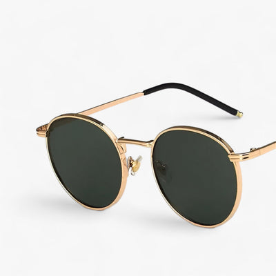 Unisex designer zonnebril met ronde glazen – Nova