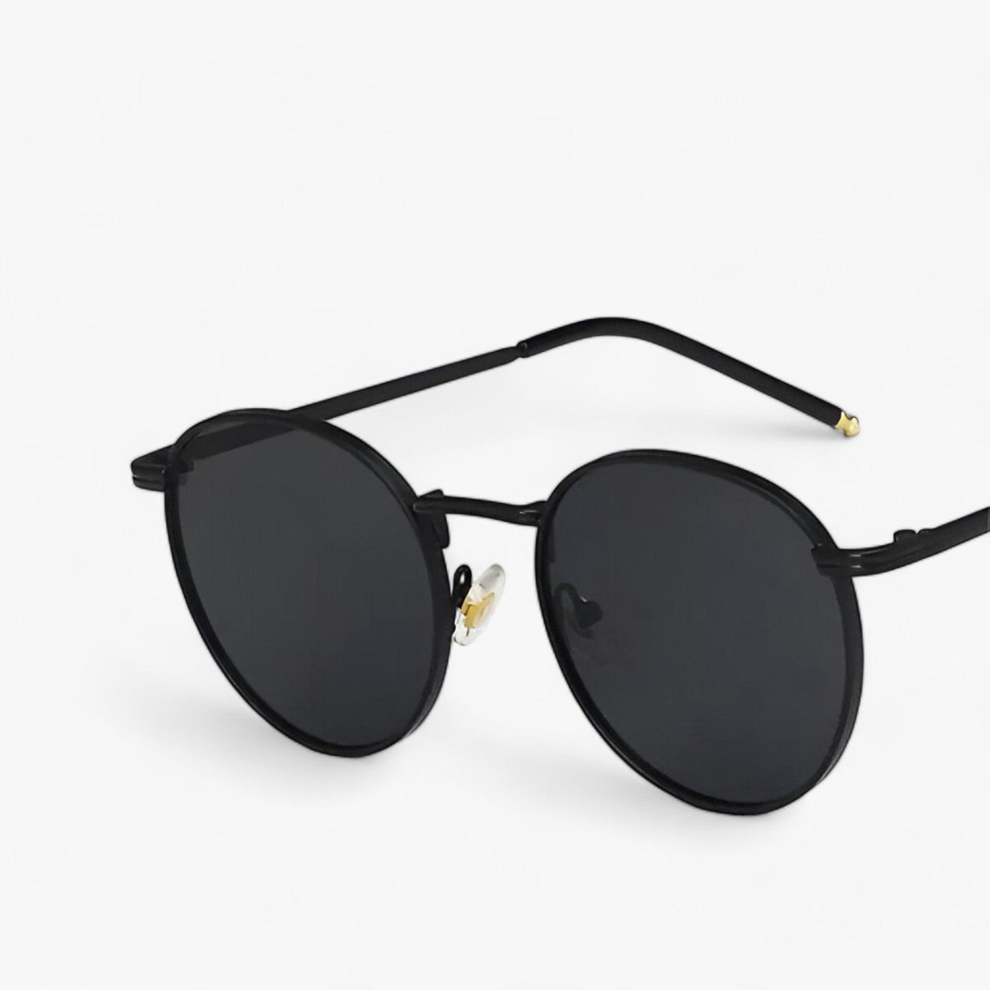 Unisex designer zonnebril met ronde glazen – Nova