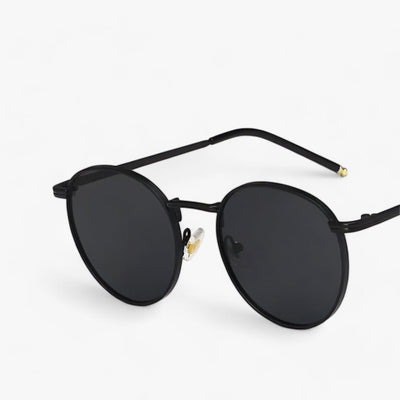Unisex designer zonnebril met ronde glazen – Nova